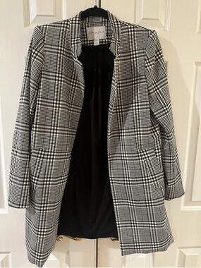 Carolina Belle Montréal Plaid Blazer